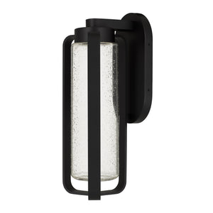 English Elm 15.5 Inch Seedy Glass Led Wall Sconce Dimmable Industrial Vintage Hardwired Indoor Light B370P417687