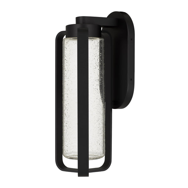 English Elm 15.5 Inch Seedy Glass Led Wall Sconce Dimmable Industrial Vintage Hardwired Indoor Light B370P417687