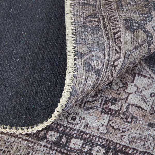 Feizy Rugs Percy Transitional Medallion Area Rug - Durable, Machine Washable Design For Effortless Style And Care Gray,Ivory,Taupe Polyester,Cotton,Viscose Prc39pbfchlivyg22