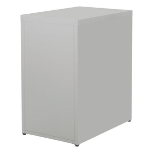 OSP Home Furnishings 2-drawer Metal File Cabinet Fully Assembled for Office Storage and Letter Size Filing 2-Drawer VF2DR-G