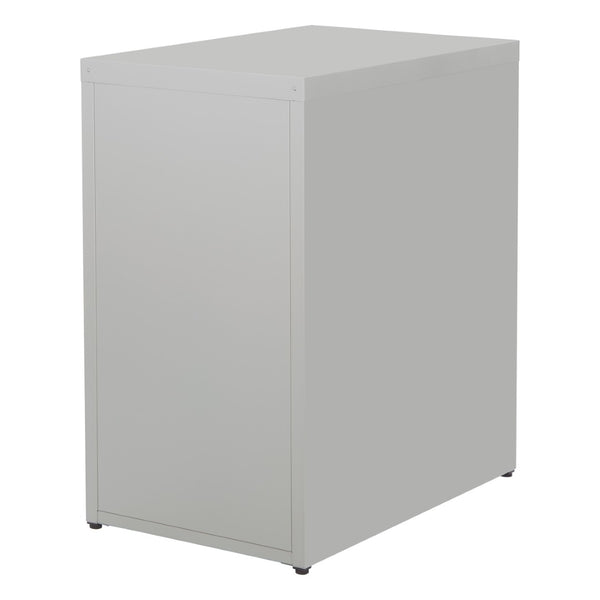 OSP Home Furnishings 2-drawer Metal File Cabinet Fully Assembled for Office Storage and Letter Size Filing 2-Drawer VF2DR-G