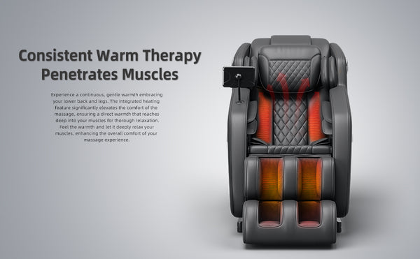 English Elm The Zero Gravity Massage Chair with Hip Heating, 20 Airbags, Foot Massage, 5 Modes & LCD Remote W3327S00002