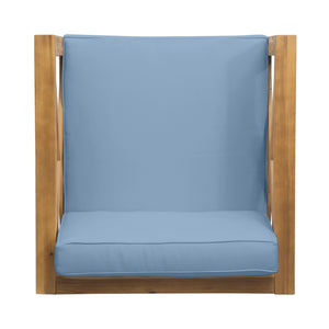 English Elm Christopher Knight Home® - Brava Club Chair - Timeless Mid-Century Design With Comfort & Durability For Your Outdoor Oasis 65545.00BLU