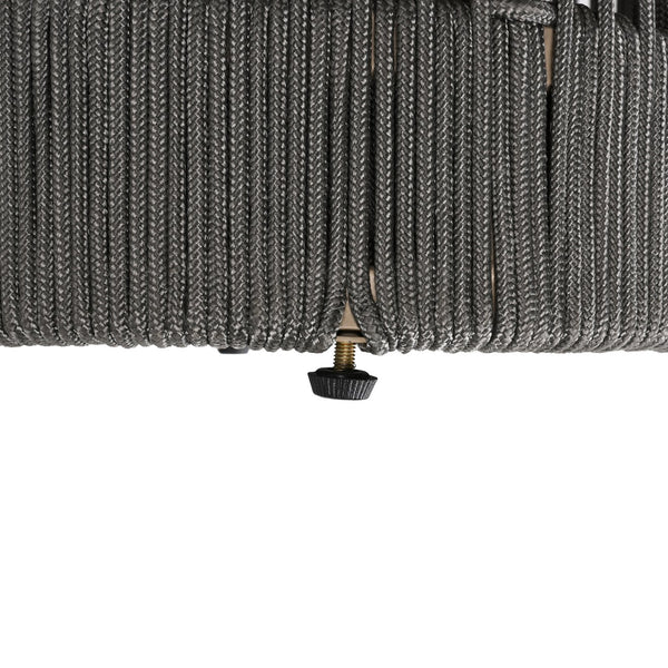 English Elm Christopher Knight Home® - Outdoor Rattan Rope & Acacia Wood Side Table – Stylish, Weather-Resistant Accent For Any Space N770P298633G