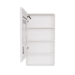 English Elm Led Medicine Cabinet with Anti-fog Mirror Warm Lighting Aluminum Wall Mount Bathroom W3083P451437