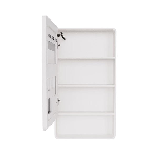 English Elm Led Medicine Cabinet with Anti-fog Mirror Warm Lighting Aluminum Wall Mount Bathroom W3083P451437