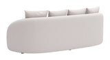 Sunny Isles Sofa Beige 704018 Zuo Modern