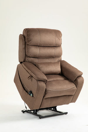 English Elm Lounge Electric Lift Chair With Full Recline, Massage, Heating & Storage For Ultimate Comfort W547S00057