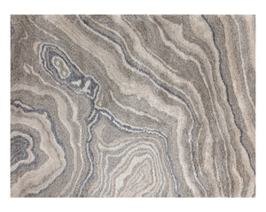 Sunpan Loretto Hand-Tufted Wool-Blend Rug with Unique Geode Patterns by Skilled Indian Artisans - Elegant Home Decor 9' X 12'