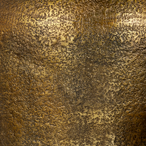 Aladdin Antique Gold Vase Set of 2 - Oversized Textured Cast Aluminum Decor for Elegant Spaces