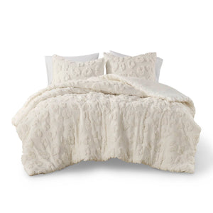 English Elm Animal Chenille Duvet Cover Set For Twin/Twin Xl Beds - Soft, Playful Design With Easy Care! B035P294495