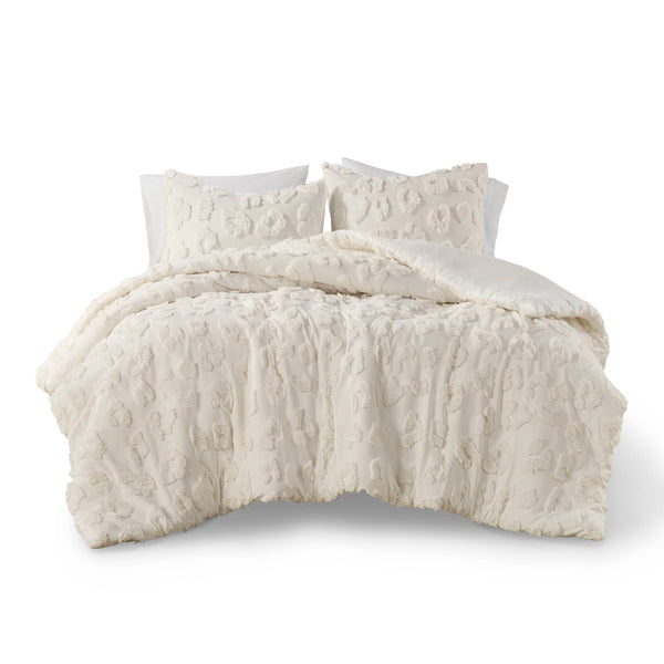 English Elm Animal Chenille Duvet Cover Set For Twin/Twin Xl Beds - Soft, Playful Design With Easy Care! B035P294495