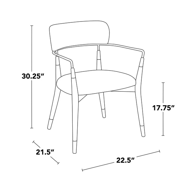 English Elm Chair Set of 2 White Faux Leather Seats with Angular Black Metal Legs Modern Dining B202P471338