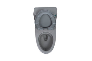 English Elm 1.1/1.60 Gpf Dual Flush Matte Black One Piece Toilet Ada Comfort Height Soft Close W1920P385349