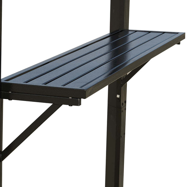 English Elm Outdoor Grill Gazebo 8X5Ft - Stylish Hardtop Bbq Shelter With Uv Protection, Storage Hooks & More! W765P269609-GIGA