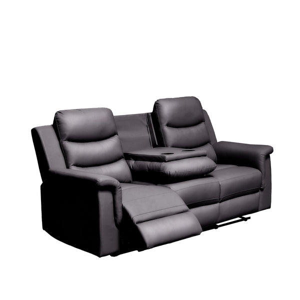 English Elm Reclining Loveseat Slipcover Stretch Fit with Console and Cup Holder Access W2297S00031
