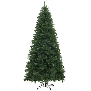 English Elm Homcom 9Ft Artificial Christmas Tree With 2132 Branch Tips, Easy Setup & Sturdy Steel Base For Holiday Decor W2225P229281