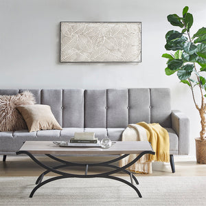 INK+IVY Wilson Modern/Contemporary Coffee Table II120-0404 White/Black