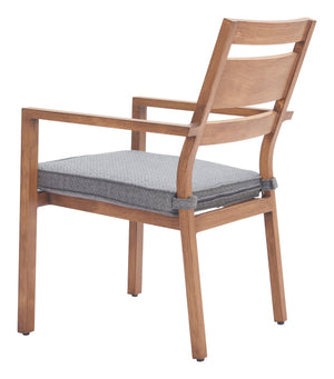 Zuo Modern Rader Dining Chair Set Of 2 - Stylish Natural Design With Comfortable Olefin Fabric & Aluminum Frame Natural 100% Olefin,Aluminum 704059-zuo-modern