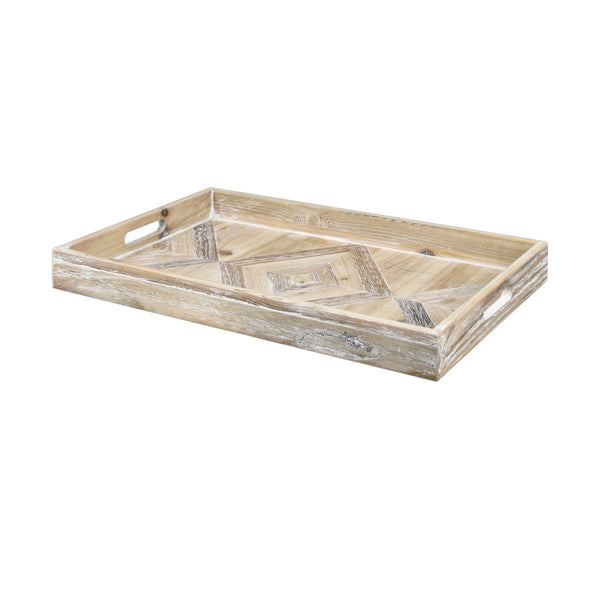 Crestview Collection Riley Tray - Elegant Crestview China Accessory For Stylish Home Decor And Entertaining Needs   Cvdzep072