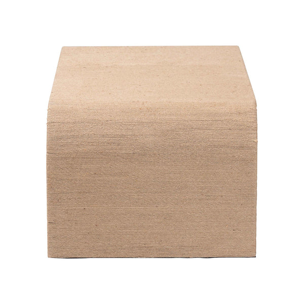 English Elm Bohemian Hand-woven Rattan Round End Table with Open Geometric Base for Living Rooms B2750P467804