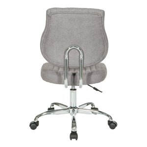 OSP Home Furnishings Sunnydale Office Chair Fog