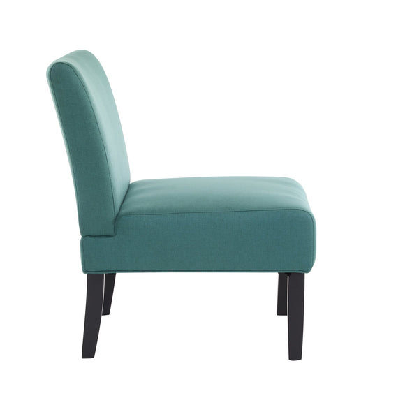 English Elm Accent Chair with Rubberwood Legs Plush Upholstery for Modern Living Spaces N771P218155L