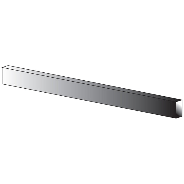 OSP Home Furnishings Pace Tables Structural Support Bar Low Profile Reinforcement for Tabletops and Bench Seats 72" PAC-SB6