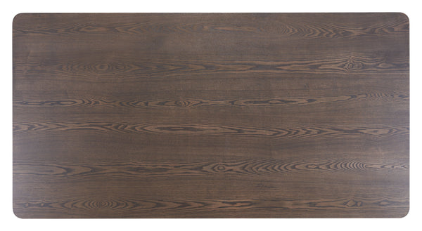 Zuo Modern Lisse Rectangular Dining Table - Elevate Your Dining Space With Modern Design And Style Brown Rubberwood 110500-zuo-modern