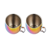 Lenox Cambridge 20 Oz Rainbow Moscow Mule Mugs, Set of 2 NO COLOR METAL 92834QJP88DS