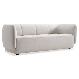 Bernhardt Bernhardt Mercer Tailored Fabric Sofa with Blind Tufting for Modern Living Rooms L9107O