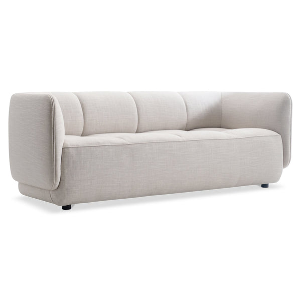 Bernhardt Bernhardt Mercer Tailored Fabric Sofa with Blind Tufting for Modern Living Rooms L9107O
