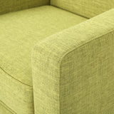 Christopher Knight Home® - Noble House - Sawyer Mid Century Modern Muted Green Fabric Club Chair