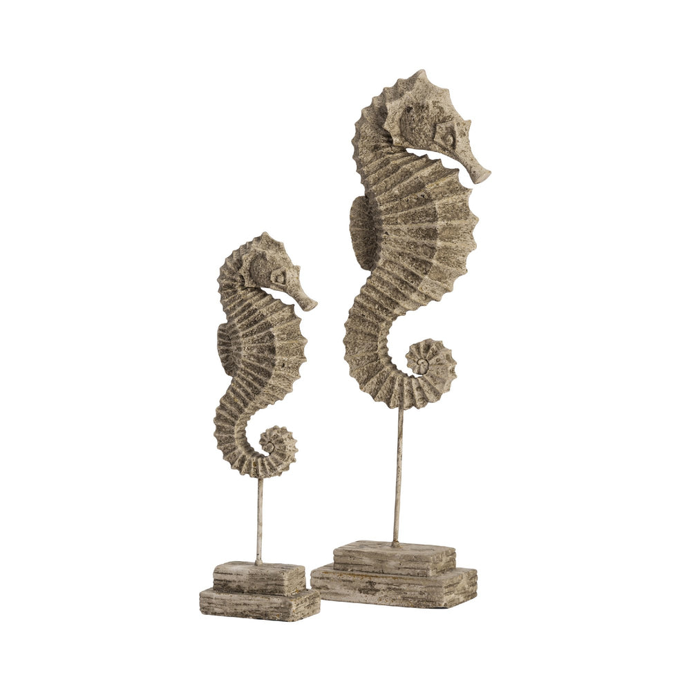 Crestview Collection Seahorse Finials - Elegant Decorative Accessories For Home Décor - , China Made   Cvdep898