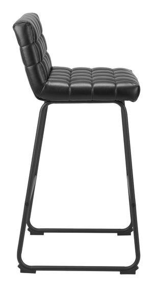 Pago Barstool - Set of 2 Black 110069 Zuo Modern