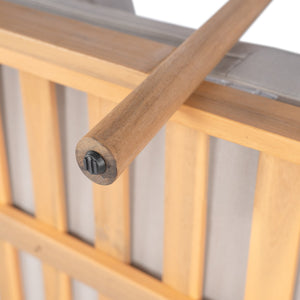 English Elm Christopher Knight Home® - Patio Acacia Wood Sectional Sofa With Chaise Lounge & Water-Resistant Cushions For Outdoor Comfort N772P262284B