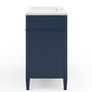 English Elm 36'' Modern Bathroom Vanity With Single Sink, 2 Drawers & Adjustable Shelf For Stylish Storage Solutions SW000119AAC-2