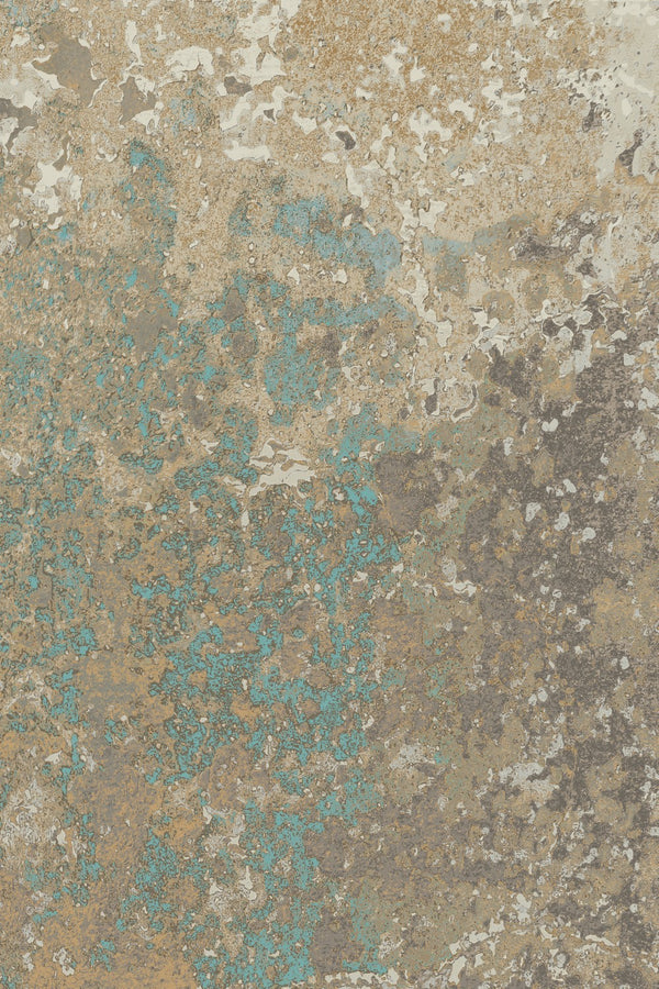 English Elm Artistic Turquoise Patterned Area Rug Machine Made for Living and Dining Rooms B186P428940