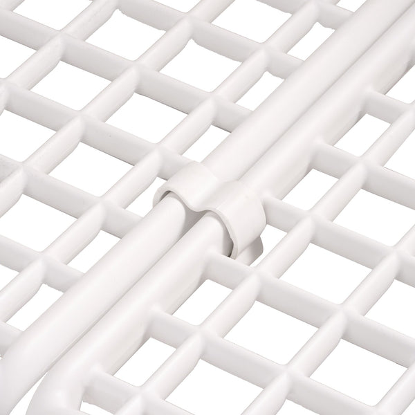 English Elm Christopher Knight Home® - 3 Piece Patio Conversation Set with Deep Seating Loveseat and Square Glass Coffee Table, Waterproof Cushions, Modern Outdoor Patio Furniture for Porch and Balcony (Seats 2, Heavy-Duty 400lb Capacity) White+gray N780P199459W