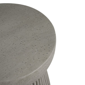 English Elm Christopher Knight Home® - Outdoor Lightweight Concrete Side Table - Elegant Hourglass Design For Patios & Gardens, 20" L N773P351027G