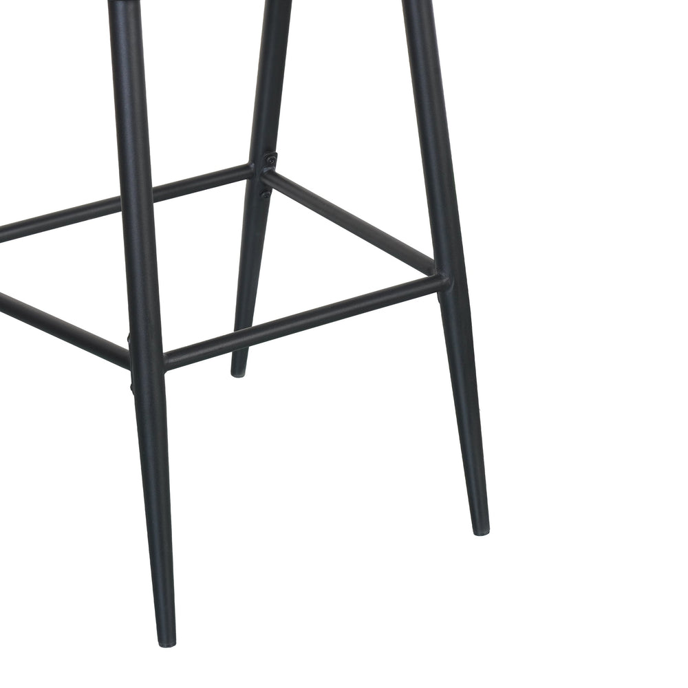 English Elm Christopher Knight Home® - Outdoor 30.25" Barstool Set Of 2 - Stylish Metal Frame & Pe Rattan Backrest For Patio Comfort N772P245120B