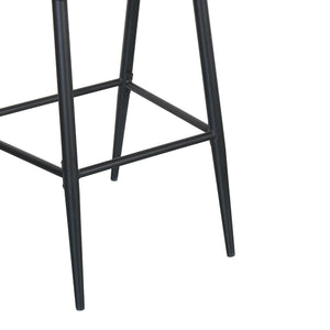 English Elm Christopher Knight Home® - Outdoor 30.25" Barstool Set Of 2 - Stylish Metal Frame & Pe Rattan Backrest For Patio Comfort N772P245120B