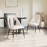 Artus Dining Chair Ivory 110002 Zuo Modern