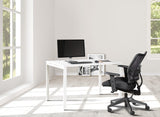 OSP Home Furnishings 48"W White Writing Desk  White