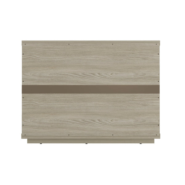 English Elm Evelyn 32" Nightstand In Natural Finish - Modern 3-Drawer Bedside Storage Solution For Any Room B365P398535