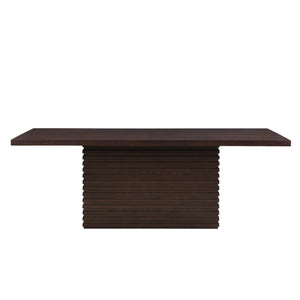 English Elm Christopher Knight Home® - Coad 84-Inch Espresso Dining Table - Elegant Rectangular Design For 6-8, Versatile Use & Easy Care N771P347115O_N771P347116O