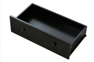 English Elm Modern 10-Drawer Dresser in Black — Sleek Waterproof Finish, Spacious Storage, Sturdy Engineered Board Elegance W1785P324404