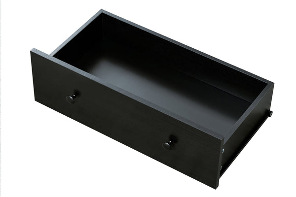 English Elm Modern 10-Drawer Dresser in Black — Sleek Waterproof Finish, Spacious Storage, Sturdy Engineered Board Elegance W1785P324404