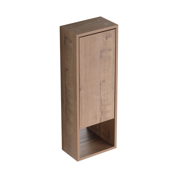English Elm 10'' Wall Mounted Mirrored Bathroom Cabinet Plywood Build with Soft Close Hinge Storage W999P470298