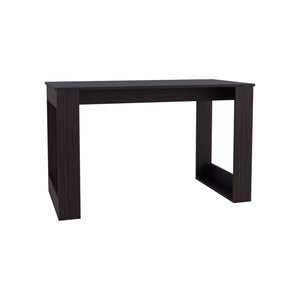 English Elm Oviedo Compact 47.2" Writing Desk for Home Office in Black — Modern MDF, Sturdy Foldable Workspace With Lock B070P337165